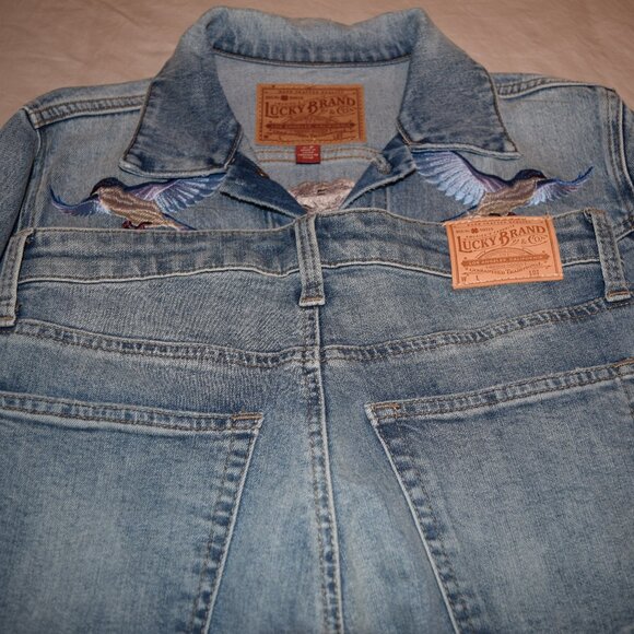 Lucky Brand Amazing Embroidered Bridget High Rise 4/27  😍 NWOT - Picture 6 of 12